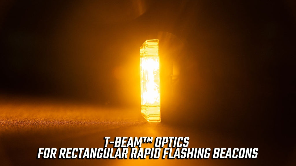 TOMAR Introduces T-Beam™ Optics for Rectangular Rapid Flashing Beacons